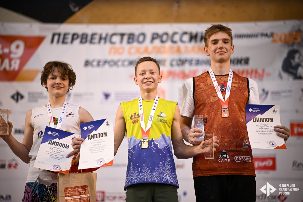 Севастьян Лунёв – победитель Первенства России!